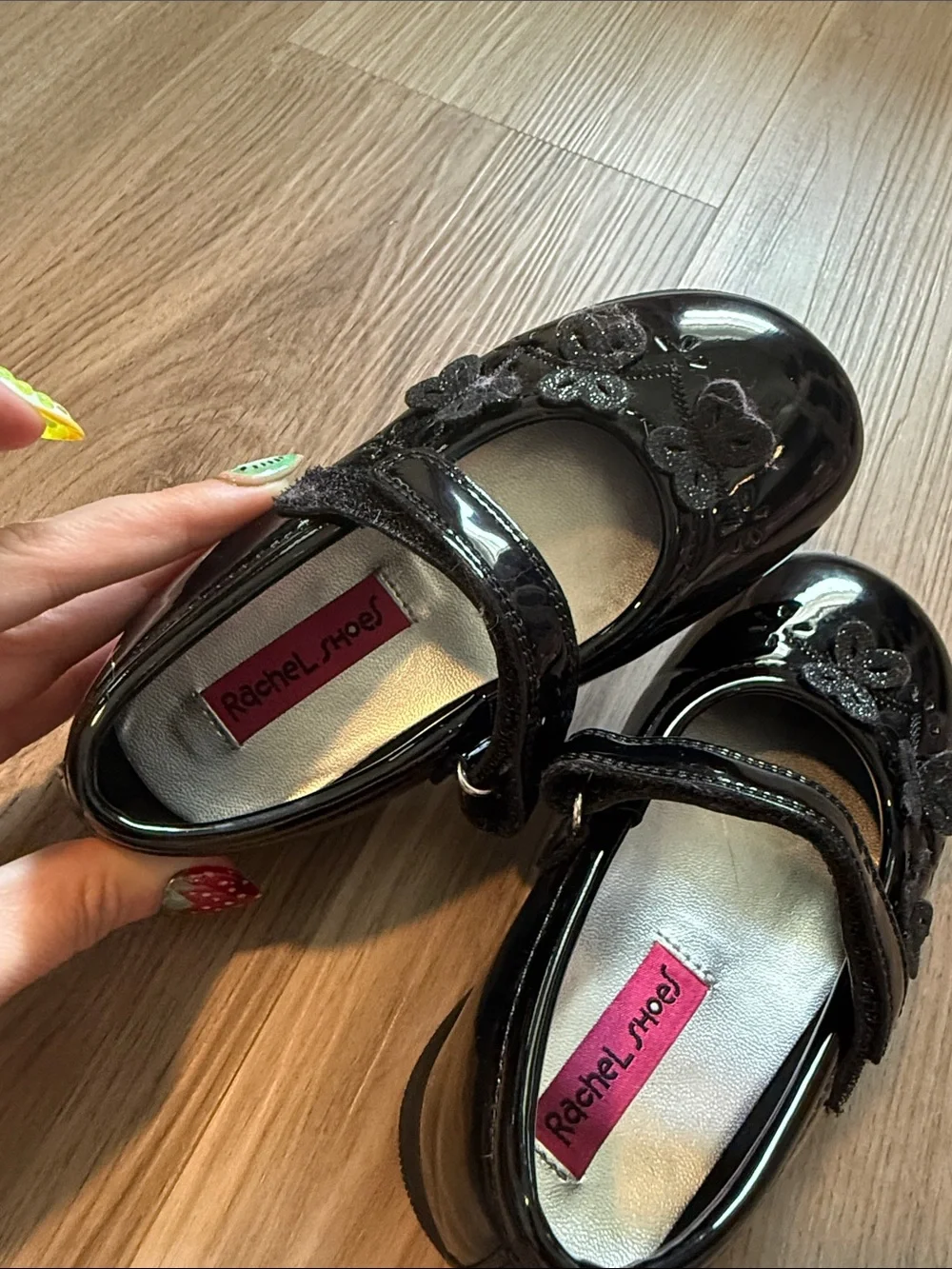 Rachel Shoes shiny black